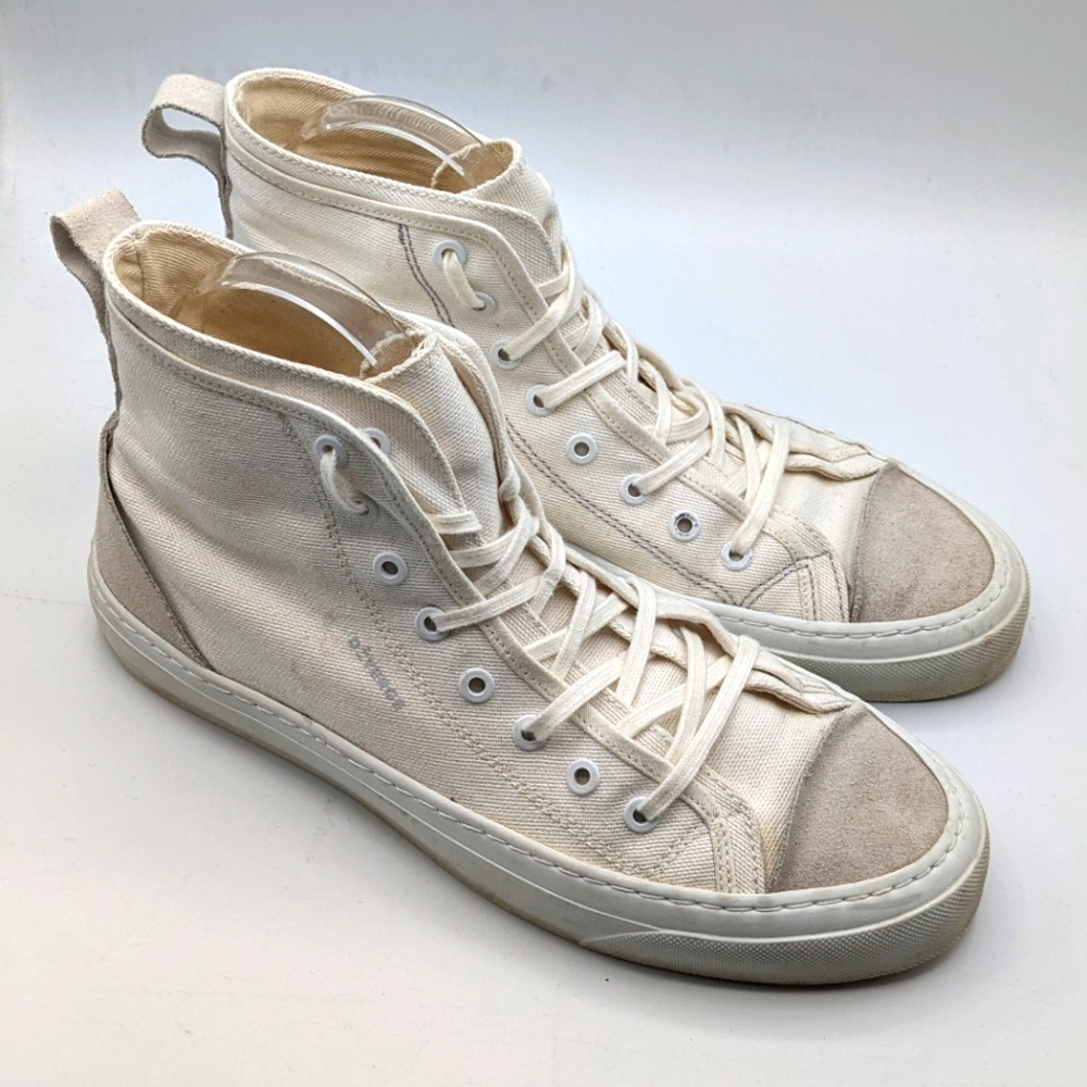 Diverge Custom Lace Up High Top Sneakers Size 9.5